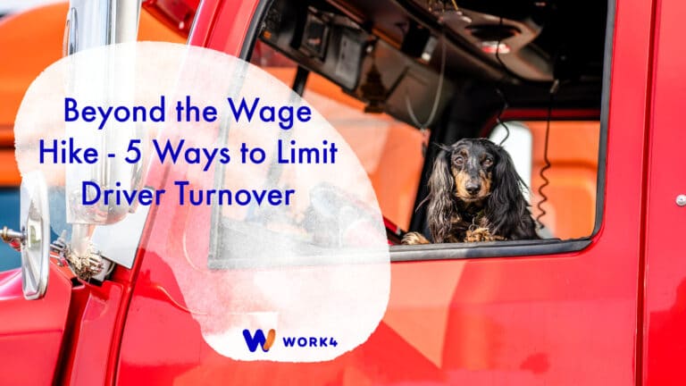Beyond the Wage Hike - 5 Ways to Limit Driver Turnover