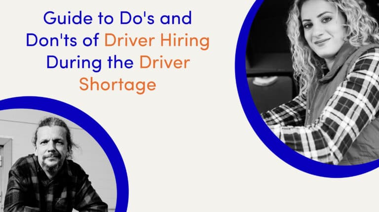 Guide to do's and don'ts of driver hiring
