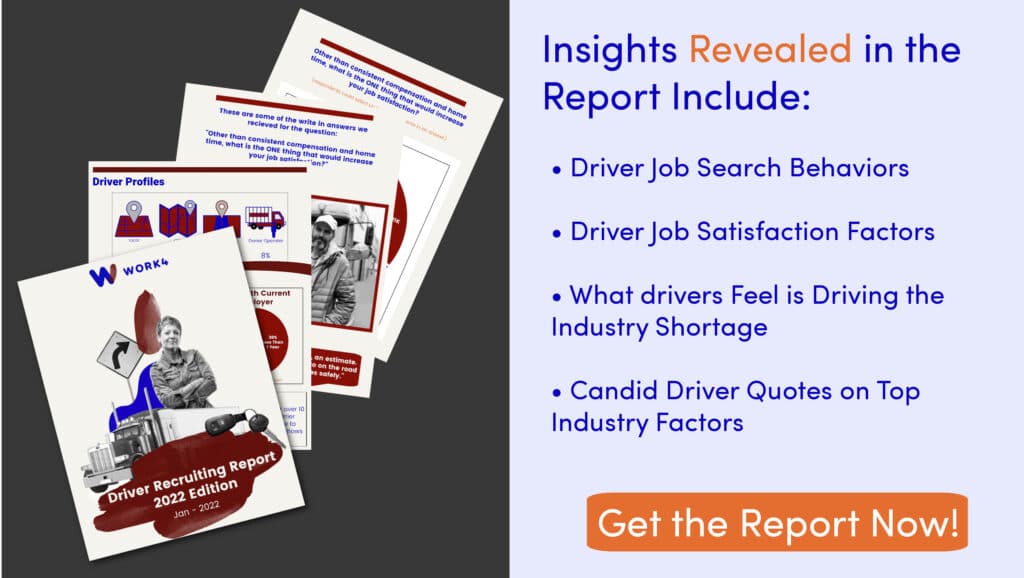 Driver Recruiter Report Ad box